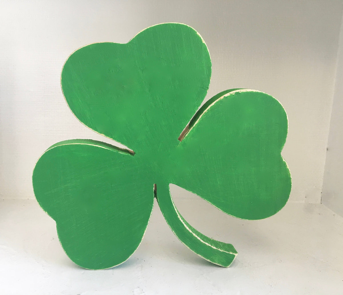 Longaberger woodcrafts shamrock set for St. hotsell Patty's Day!