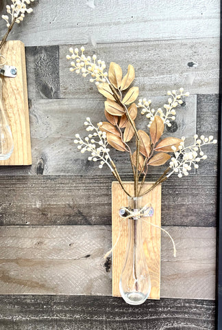 Hanging wall vase home decor