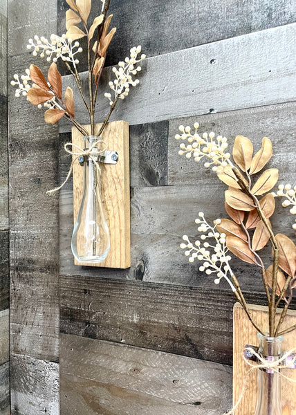 Hanging wall vase home decor