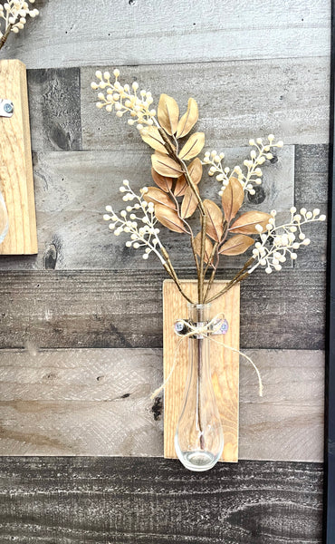 Hanging wall vase home decor